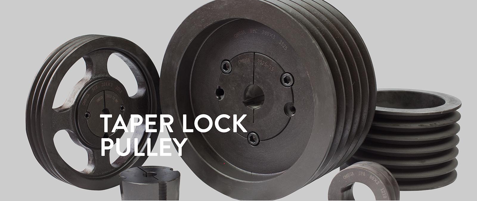 Omega Taper Lock Pulleys